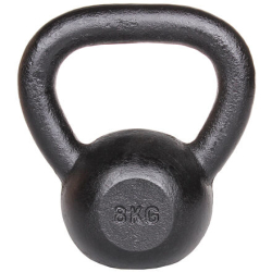 Kettlebell Kov činka černá